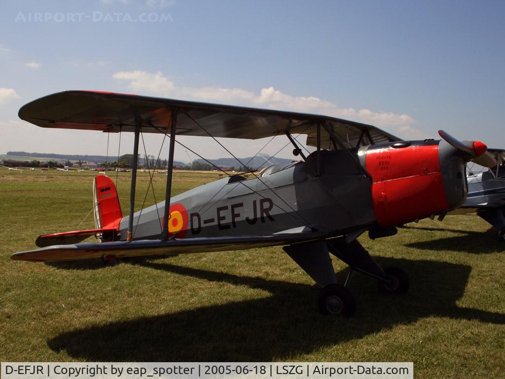 D-EFJR, 1954 CASA 1-131E Jungmann C/N 2072, Oldtimer Fly In Grenchen 2005
