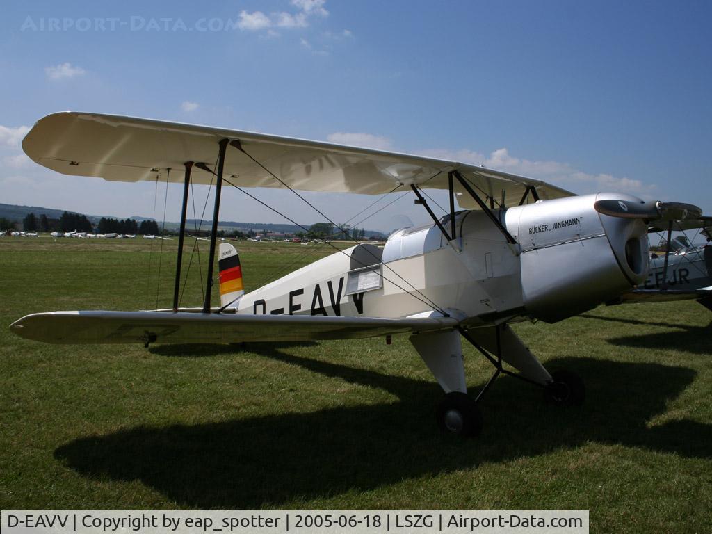 D-EAVV, 1937 Bucker Bu-131B Jungmann C/N 12, Oldtimer Fly In Grenchen 2005