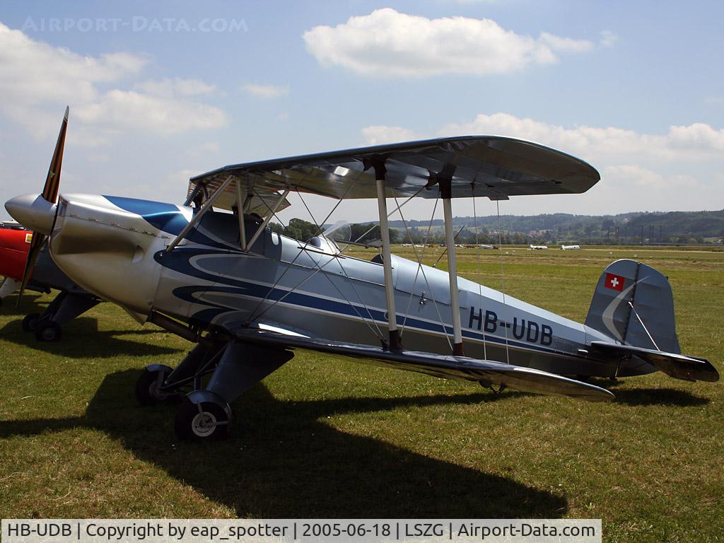 HB-UDB, 1958 CASA 1-131E Srs 2000 Jungmann C/N 2147, Oldtimer fly in Grenchen 2005
