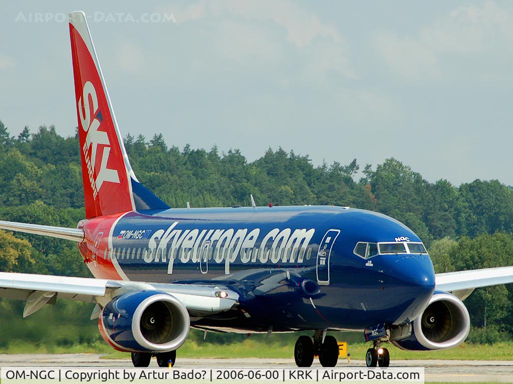 OM-NGC, 2006 Boeing 737-76N C/N 32696, Sky Europe