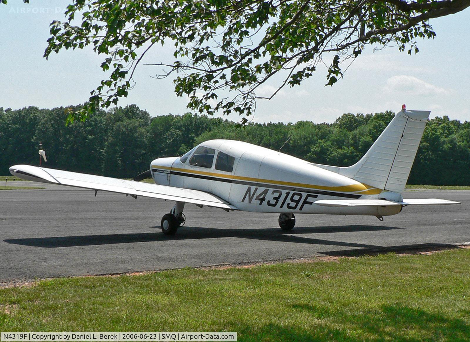 N4319F, 1976 Piper PA-28-140 C/N 28-7725007, Sweet Piper Cherokee 140 is one of the many classic aircraft at George Walker - Somerset County Airport.