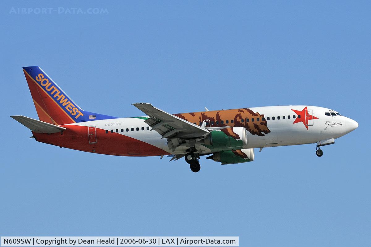 N609SW, 1995 Boeing 737-3H4 C/N 27929, Southwest Airlines 