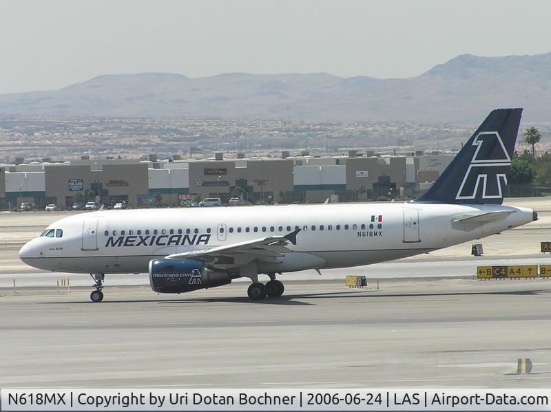 N618MX, 2001 Airbus A319-112 C/N 1618, Las Vegas