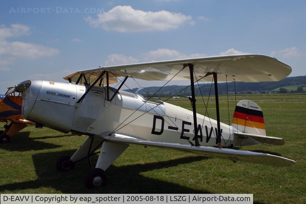 D-EAVV, 1937 Bucker Bu-131B Jungmann C/N 12, Oldtimer fly in Grenchen 2005