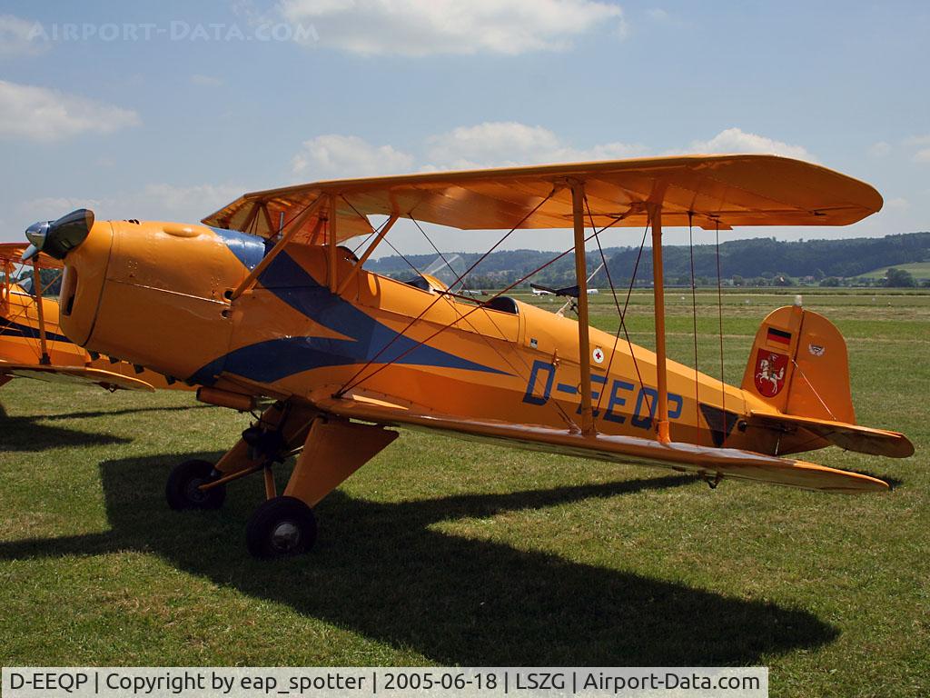 D-EEQP, CASA 1-131E Jungmann C/N 2100, Oldtimer fly in Grenchen 2005
