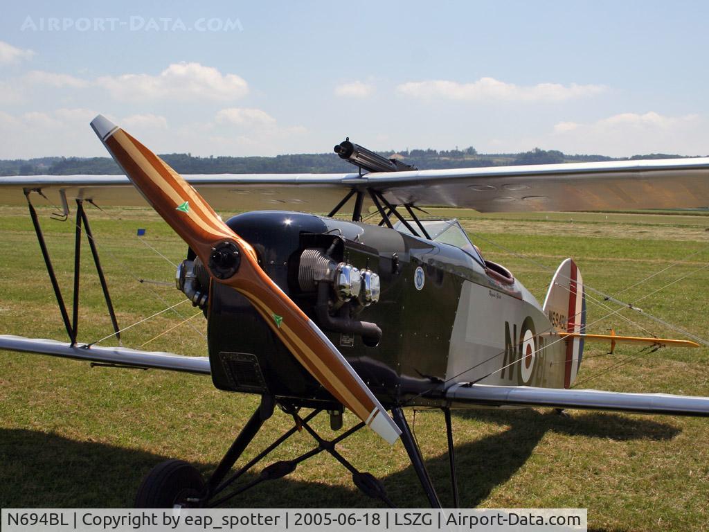 N694BL, 1994 Wolf W-11 Boredom Fighter C/N 116, Oldtimer fly in Grenchen 2005