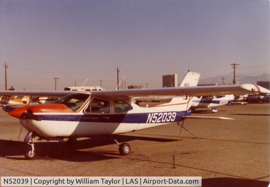 N52039, 1977 Cessna 177RG Cardinal C/N 177RG1147, Cardinal RG on Ramp at Las Vegas International AP Circa 1978