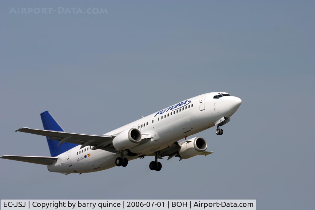 EC-JSJ, 1989 Boeing 737-4K5 C/N 24126, FUTURA 737