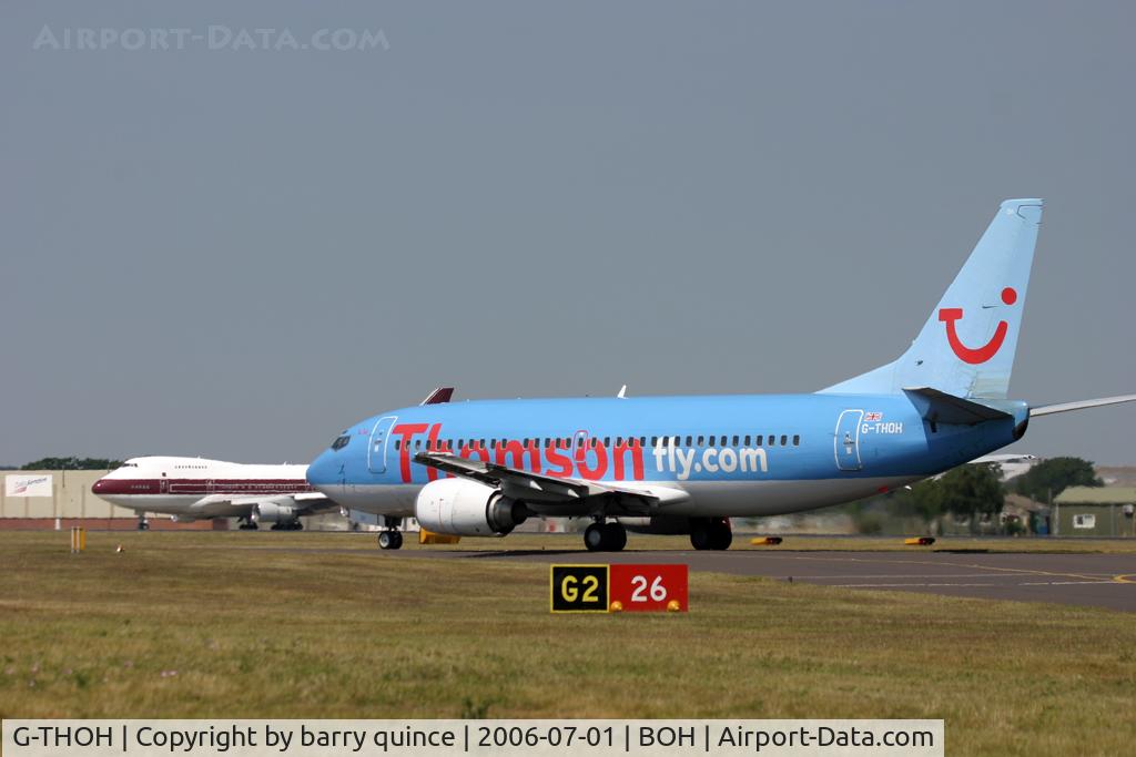 G-THOH, 1997 Boeing 737-31S C/N 29058, THOMSONFLY 737