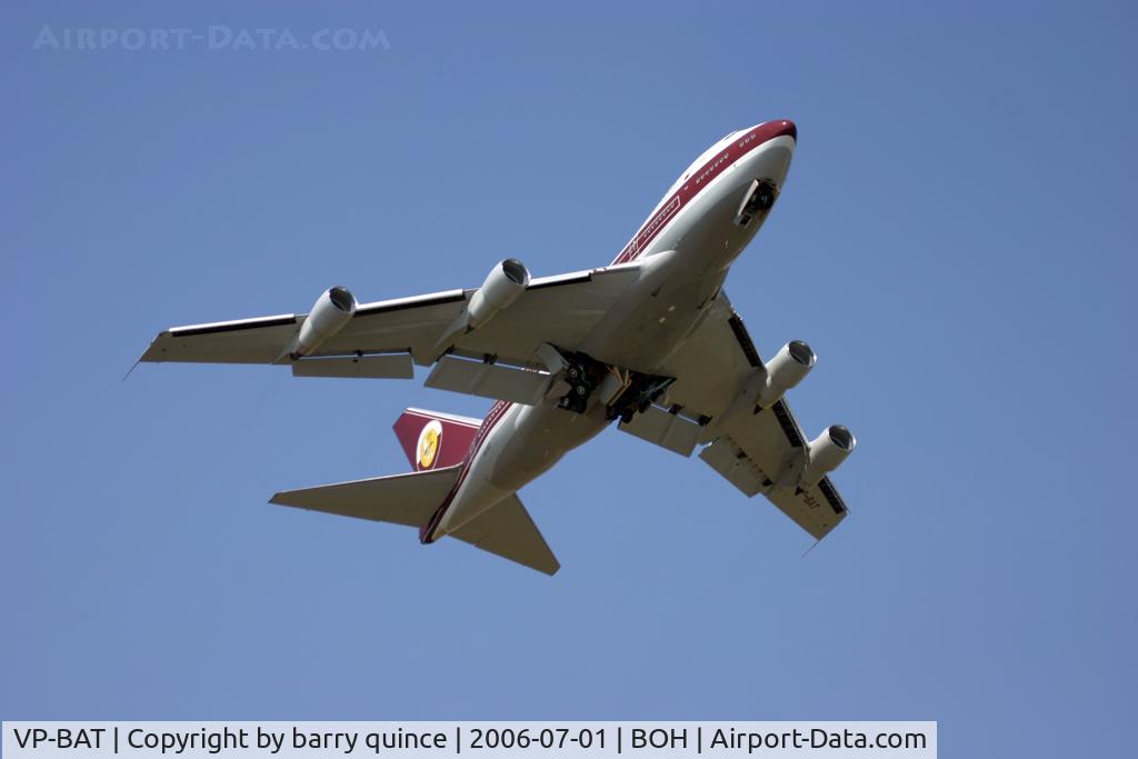 VP-BAT, 1979 Boeing 747SP-21 C/N 21648, 747 SP