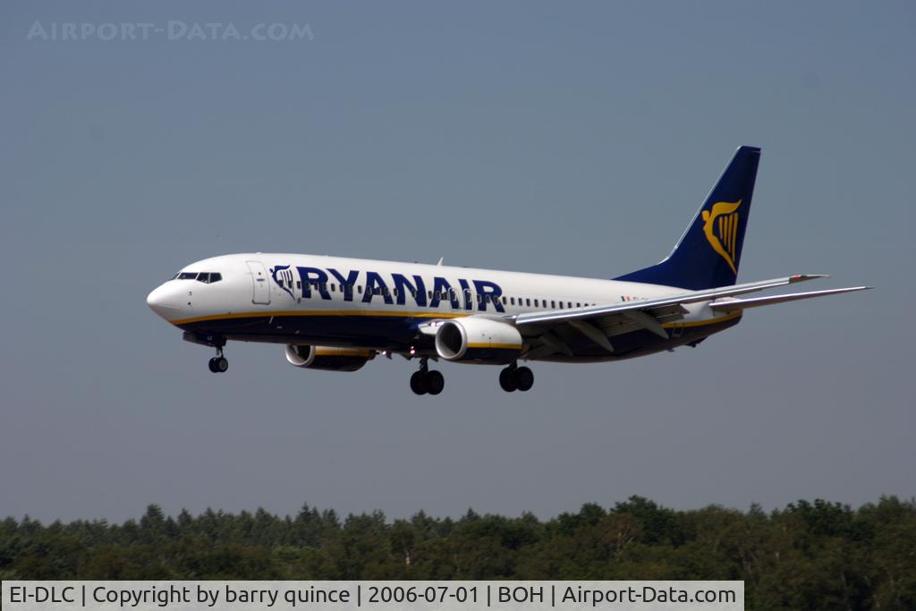 EI-DLC, 2005 Boeing 737-8AS C/N 33586, RYANAIR 737