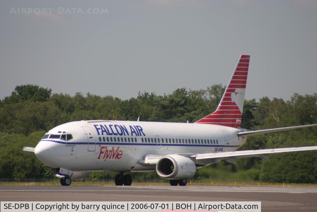 SE-DPB, 1991 Boeing 737-33A(QC) C/N 25402, 737 FALCON AIR /FLYME