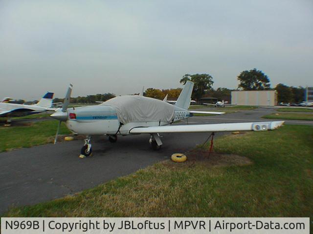 N969B, Socata TB-20 TRINIDAD C/N 1037, view of plane