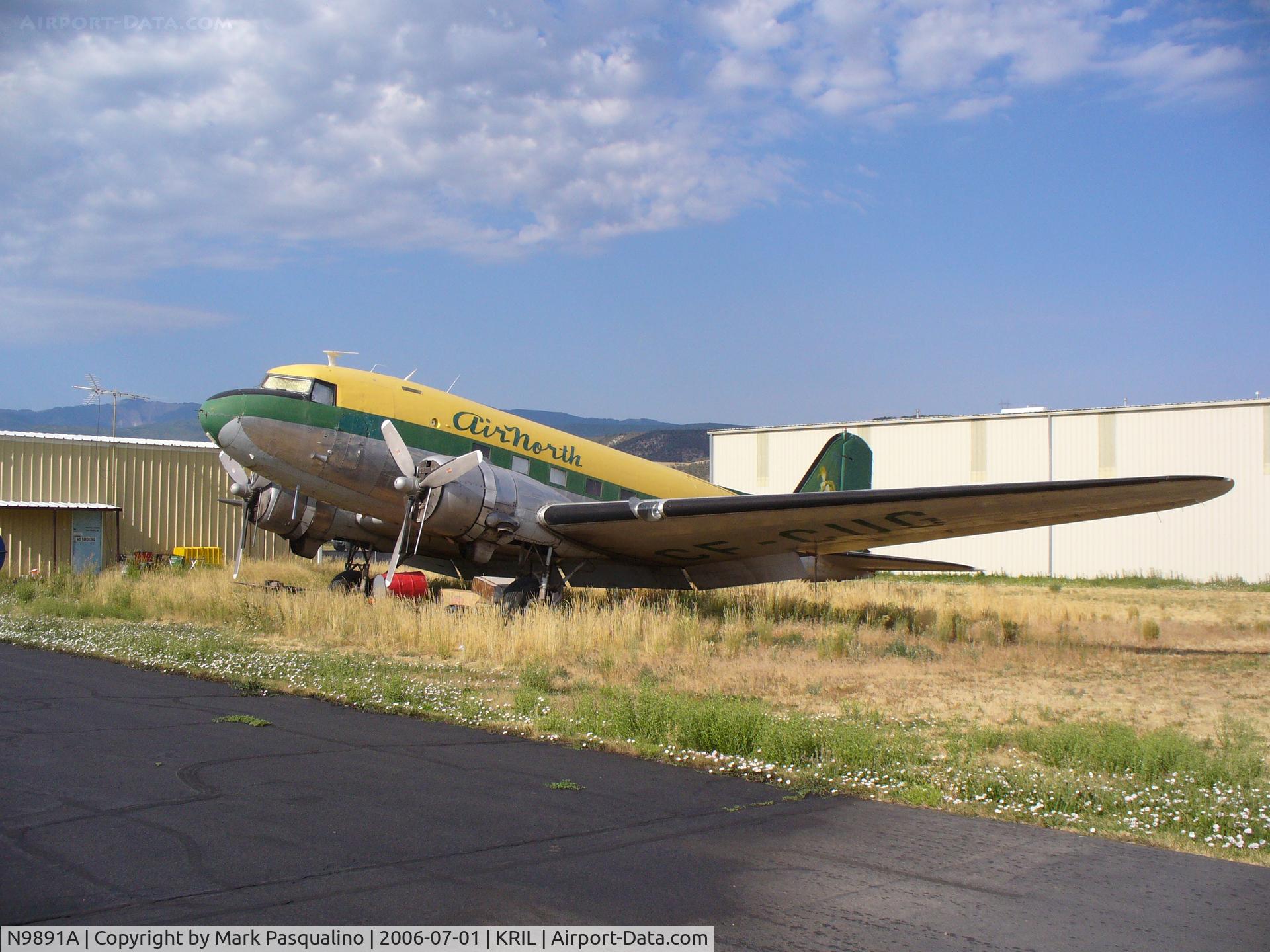 N9891A, 1943 Douglas C-47A-40-DL (DC-3) C/N 9891, DC-3
