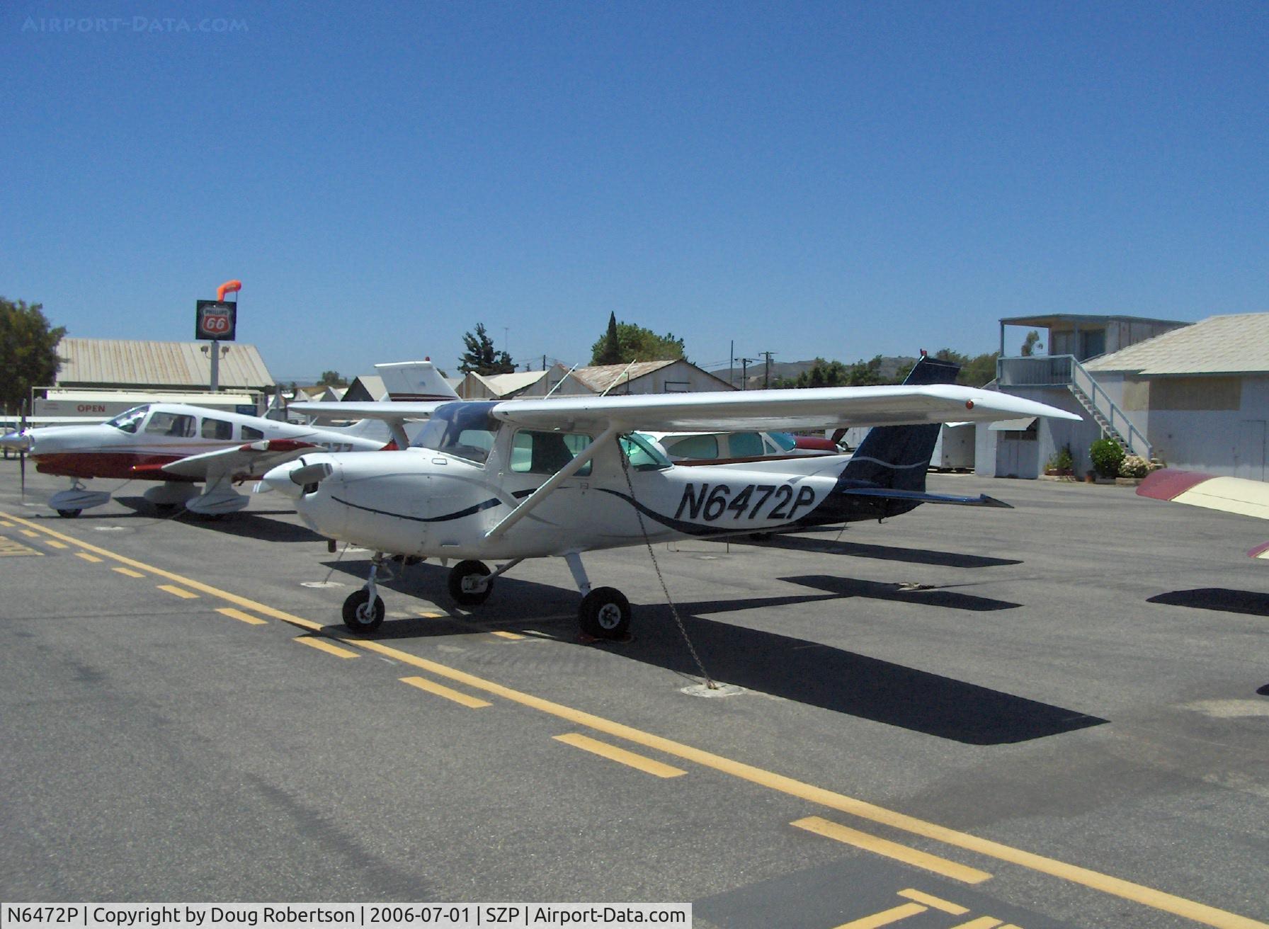N6472P, 1981 Cessna 152 C/N 15285021, 1981 Cessna 152, Lycoming O-235-L2C 115 Hp