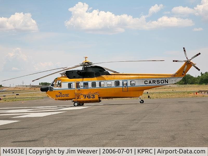 N4503E, 1963 Sikorsky S-61N C/N 61220, Photographed at Love Field, Prescott, AZ