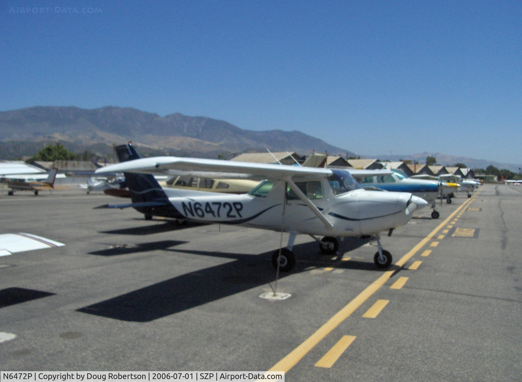 N6472P, 1981 Cessna 152 C/N 15285021, 1981 Cessna 152, Lycoming O-235-L2C 115 Hp