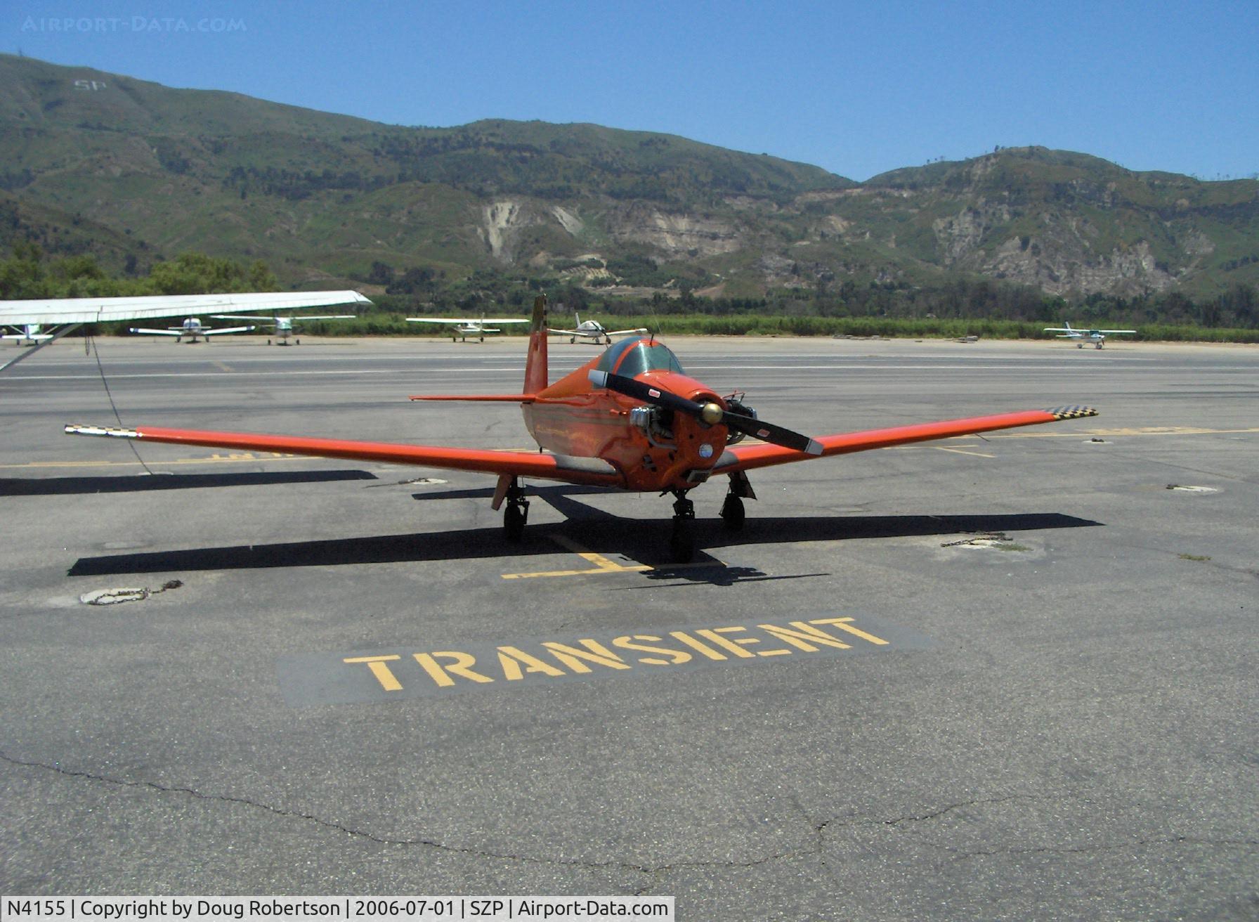 N4155, 1955 Mooney M-18C C/N 321, 1955 Mooney M-18C MITE, Continental A&C75 75 Hp upgrade