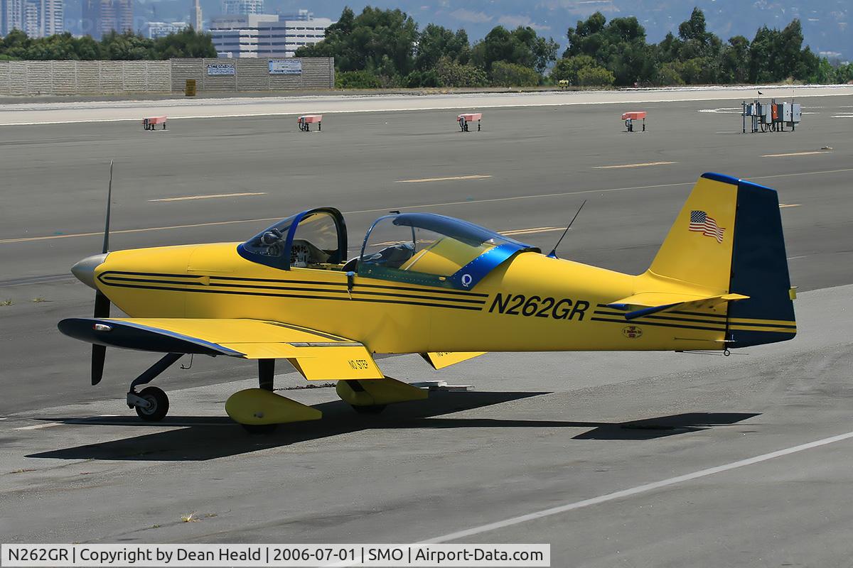 N262GR, 1996 Vans RV-6A C/N 21387, 1996 RV-6A in transient parking at Santa Monica Municipal Airport (KSMO) - Santa Monica, California.