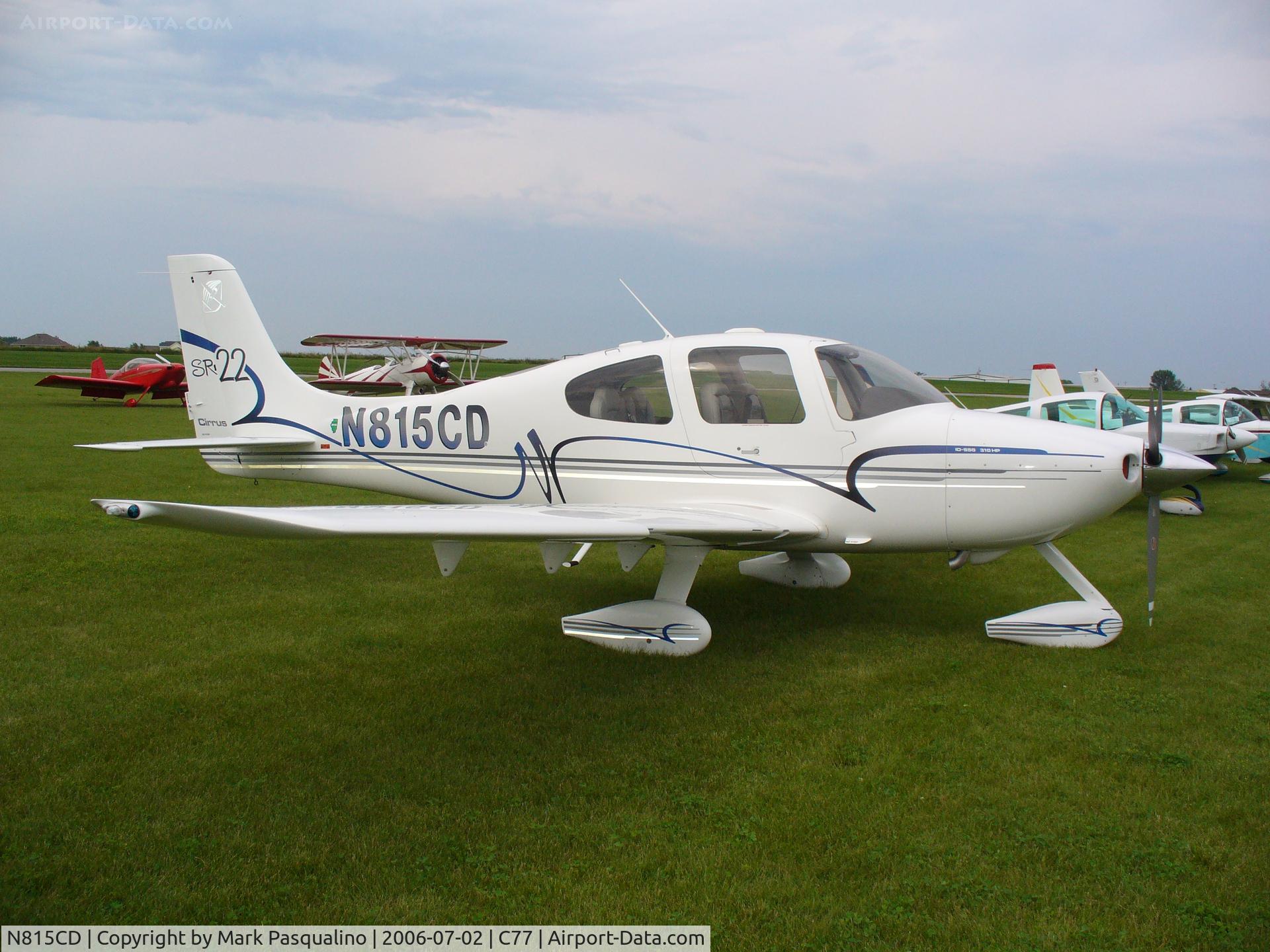 N815CD, 2002 Cirrus SR22 C/N 0149, SR-22