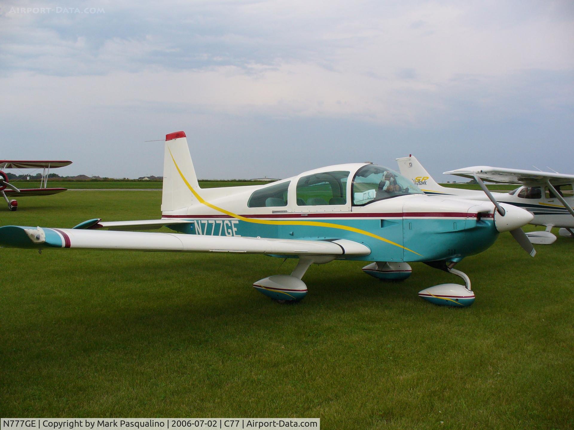 N777GE, 1978 Grumman American AA-5B Tiger C/N AA5B0741, AA-5B