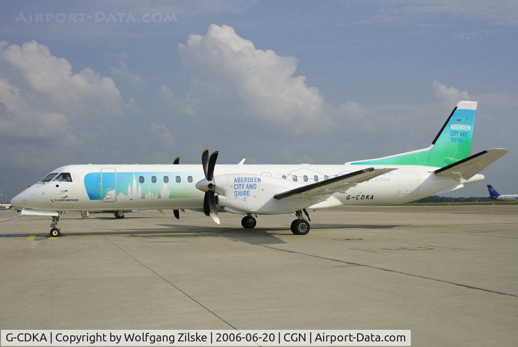 G-CDKA, 1993 Saab 2000 C/N 2000-006, FIFA 2006 visitor