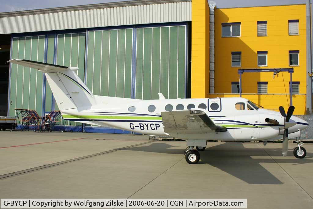G-BYCP, 1981 Beech B200 Super King Air King Air C/N BB-966, FIFA 2006 visitor
