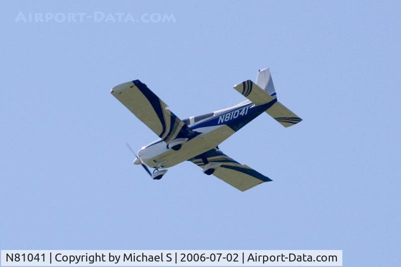N81041, Grumman American AA-5B Tiger C/N AA5B0410, Shot in Kalispell, Montana