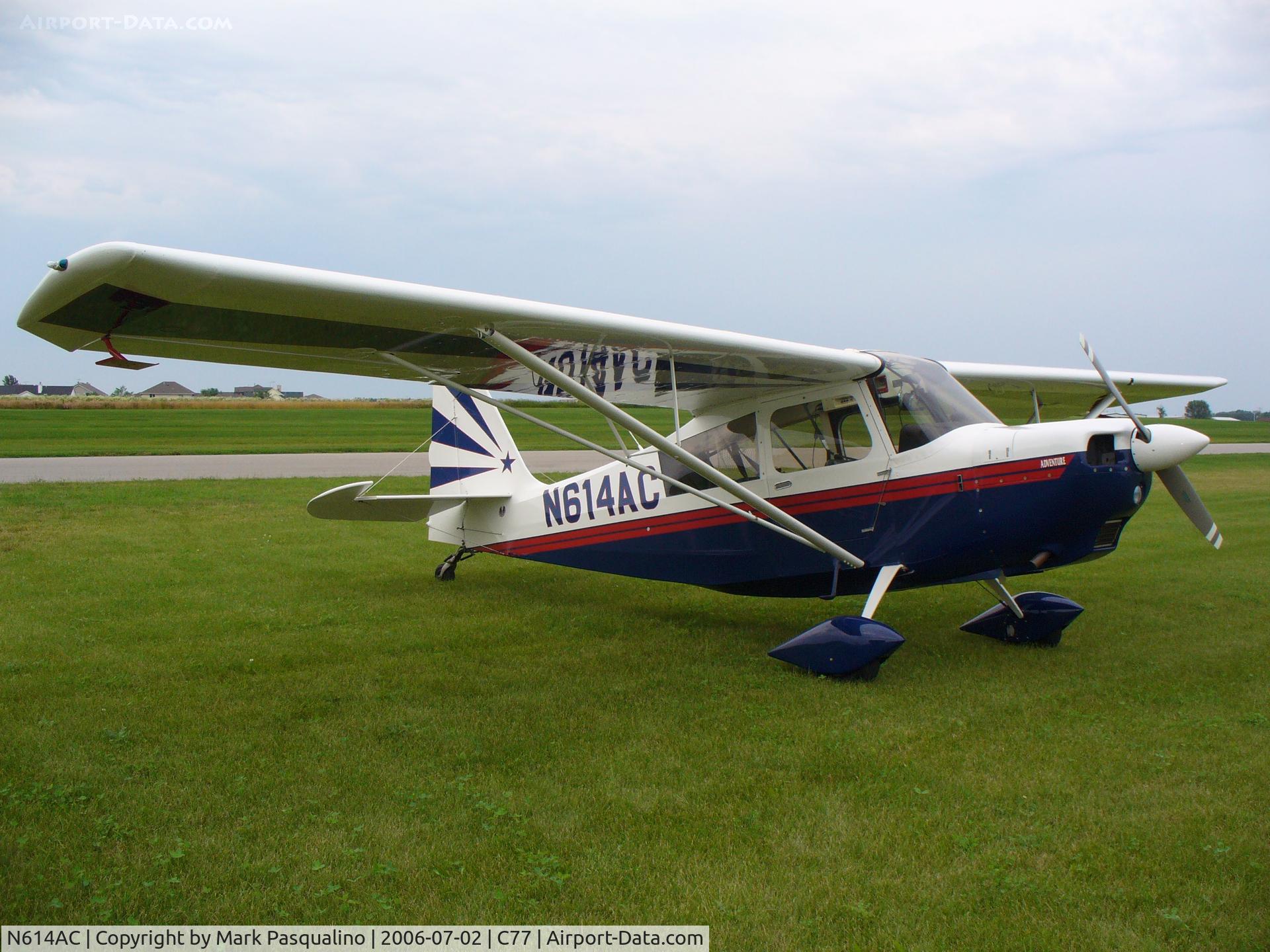 N614AC, 2001 American Champion 7GCAA Citabria C/N 454-2001, 7GCAA