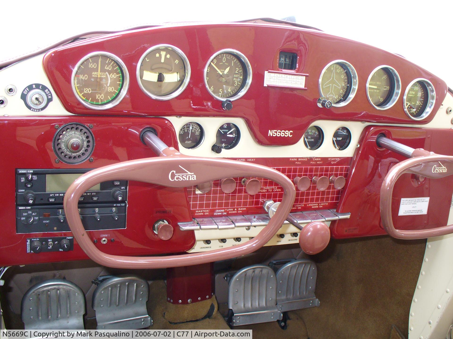 N5669C, 1950 Cessna 140A C/N 15625, Cessna 140A