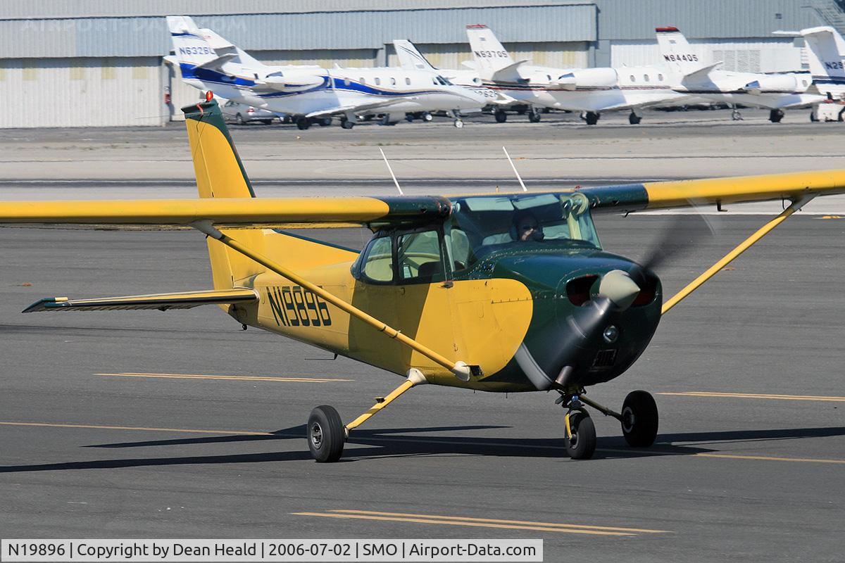 N19896, 1972 Cessna 172M C/N 17260843, 1972 Cessna 172M N19896 taxiing to RWY 21 with Linda at the controls.