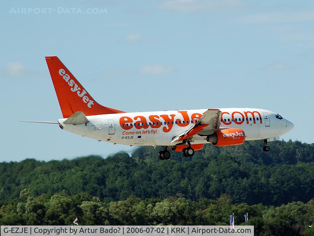 G-EZJE, 2001 Boeing 737-73V C/N 30238, Easy Jet