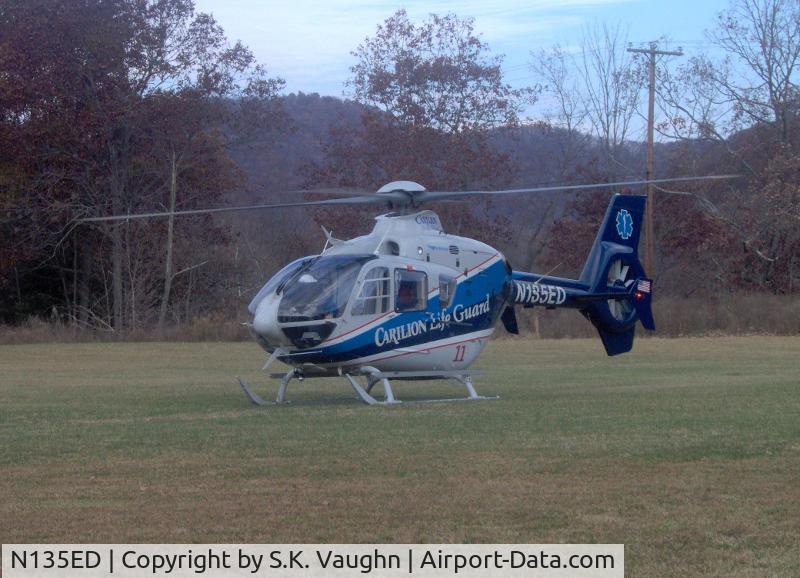 N135ED, 2004 Eurocopter EC-135P-2 C/N 0335, Carilion LifeGuard-11; Based at Mountian Empire Airport, Smyth County, Virginia