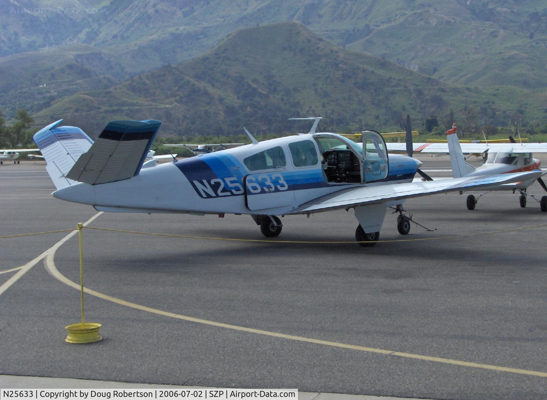N25633, 1973 Beech V35B Bonanza C/N D-9438, 1973 Beech V35B BONANZA, Continental IO-520-B 285 Hp, refueling