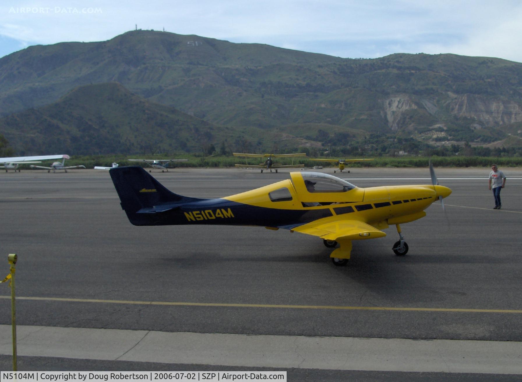 N5104M, 1991 Lancair 360 C/N 605-320-351FB, 1991 Myerly LANCAIR 360, Lycoming IO-360 Ser. A&C