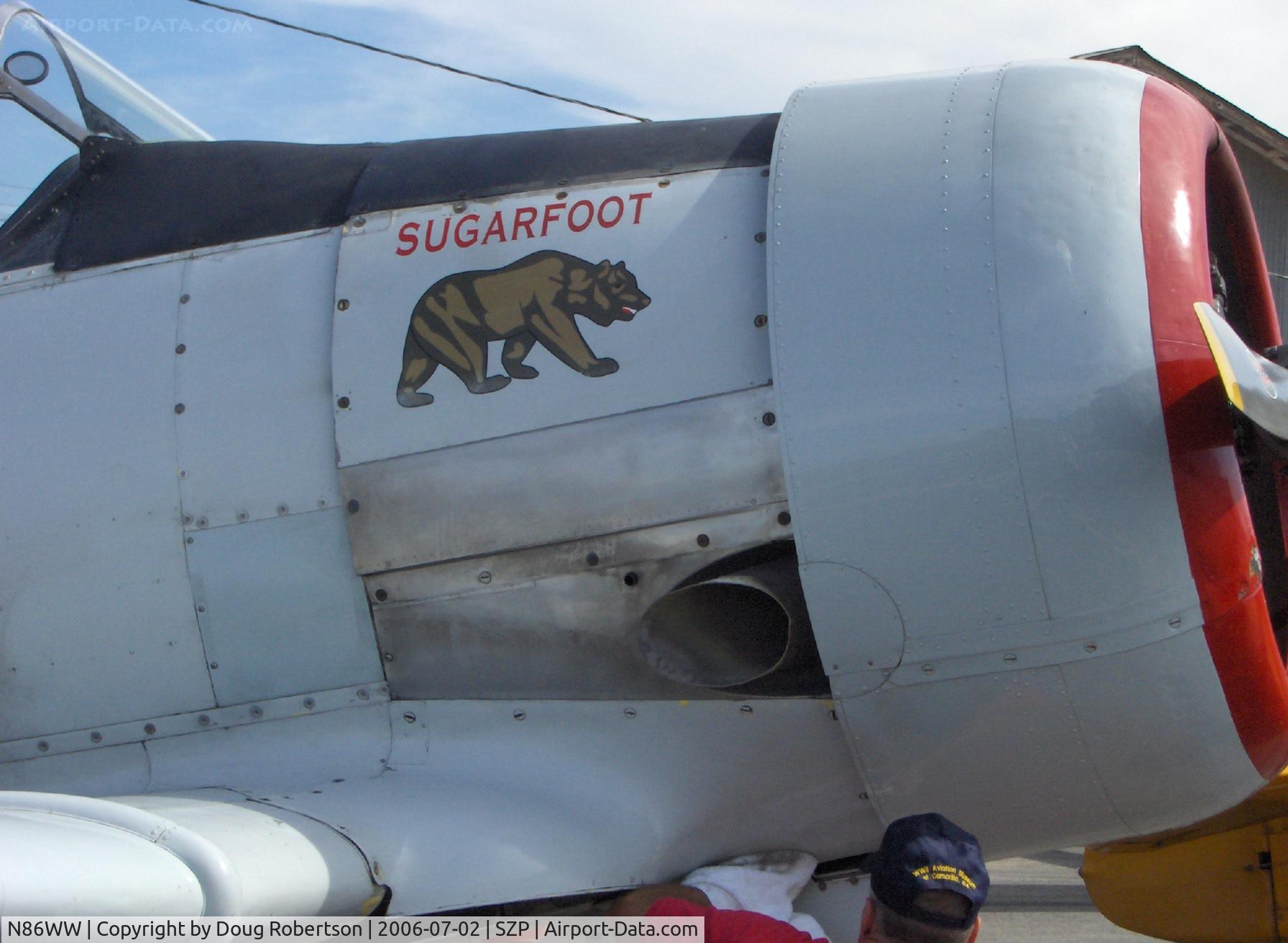 N86WW, 1956 North American SNJ-4 Texan C/N 88-12291, 1956 North American SNJ-4, P&W R1340 550 Hp, Sugarfoot? Yeah, sure!