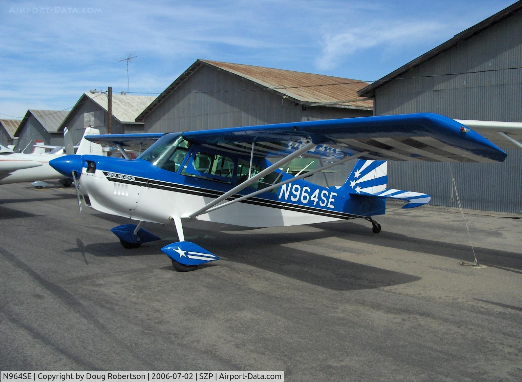 N964SE, 2004 American Champion 8KCAB Super Decathlon C/N 964-2004, 2004 American Champion 8KCAB SUPER DECATHLON, Lycoming AEIO-360 180 Hp