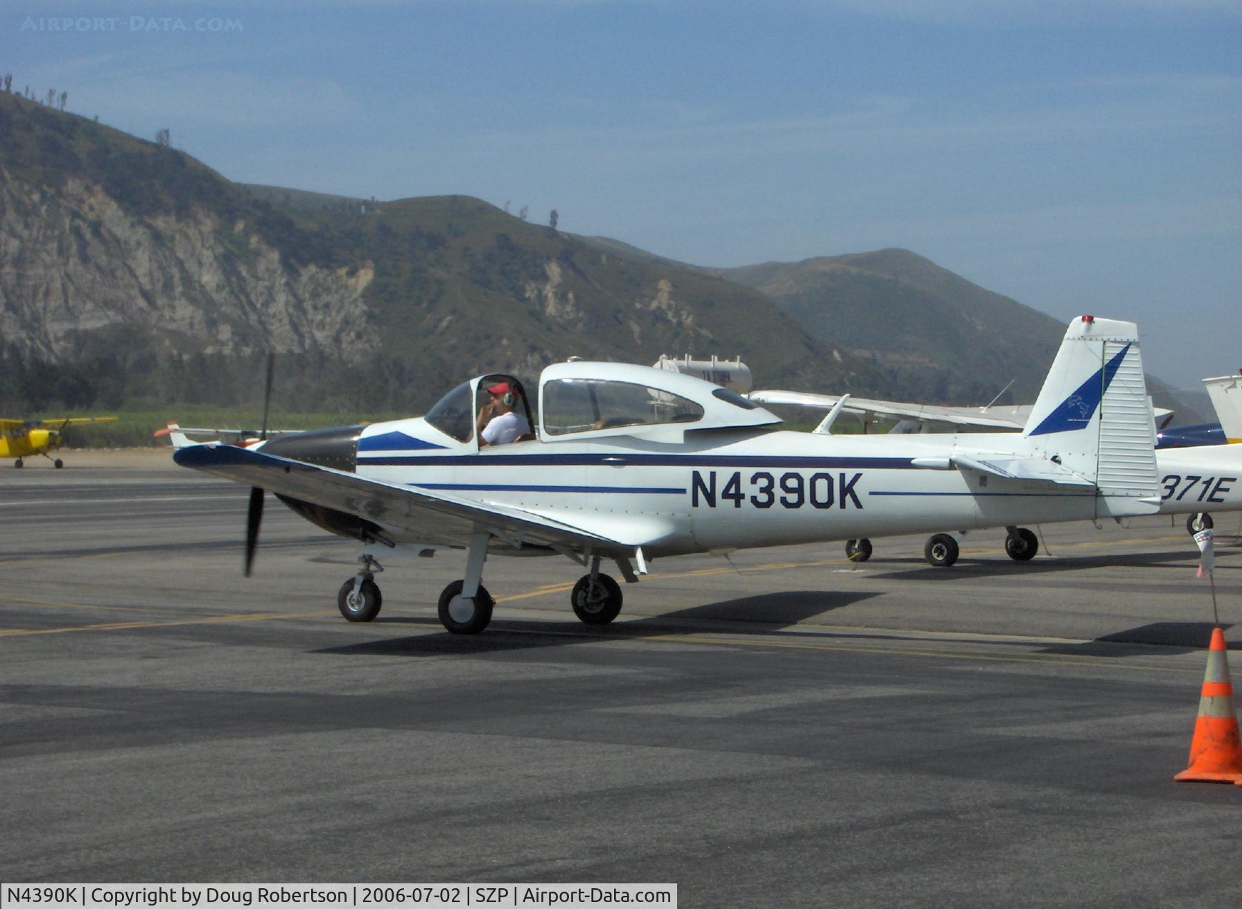 N4390K, 1948 Ryan Navion C/N NAV-4-1390, 1948 Ryan NAVION A, Continental E-185-9 205 Hp for takeoff