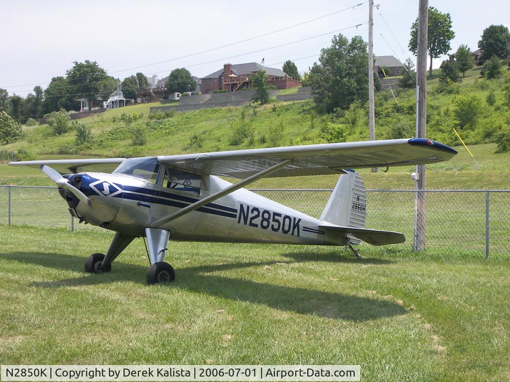 N2850K, 1947 Luscombe 8A C/N 5577, After my first flight in this bird ;) great fun plane!
