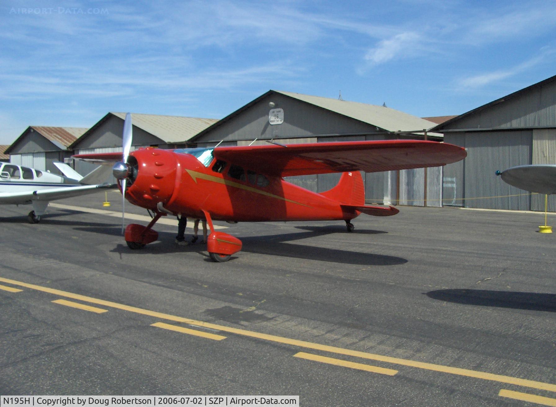 N195H, 1948 Cessna 195 Businessliner C/N 7200, 1948 Cessna 195 BUSINESSLINER, Jacobs R755-A2 radial 300 Hp