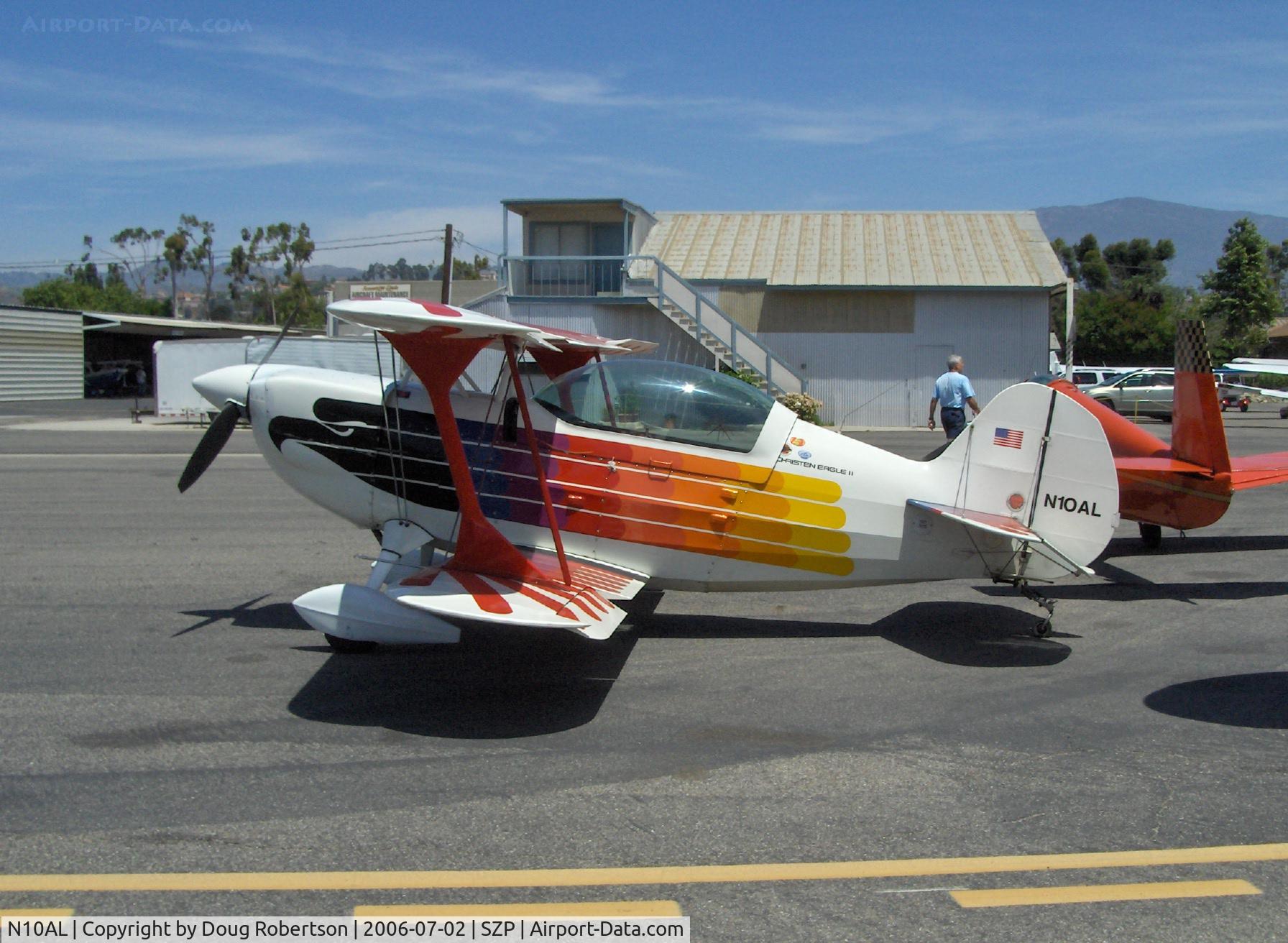 N10AL, Christen Eagle II C/N 0001 (N10AL), 1980 McCommon Christen Eagle II, Lycoming IO-360 A&C