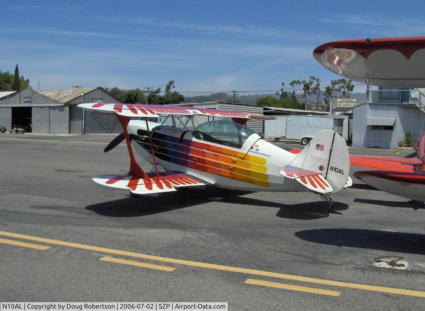 N10AL, Christen Eagle II C/N 0001 (N10AL), 1980 McCommon Christen Eagle II, Lycoming IO-360 A&C