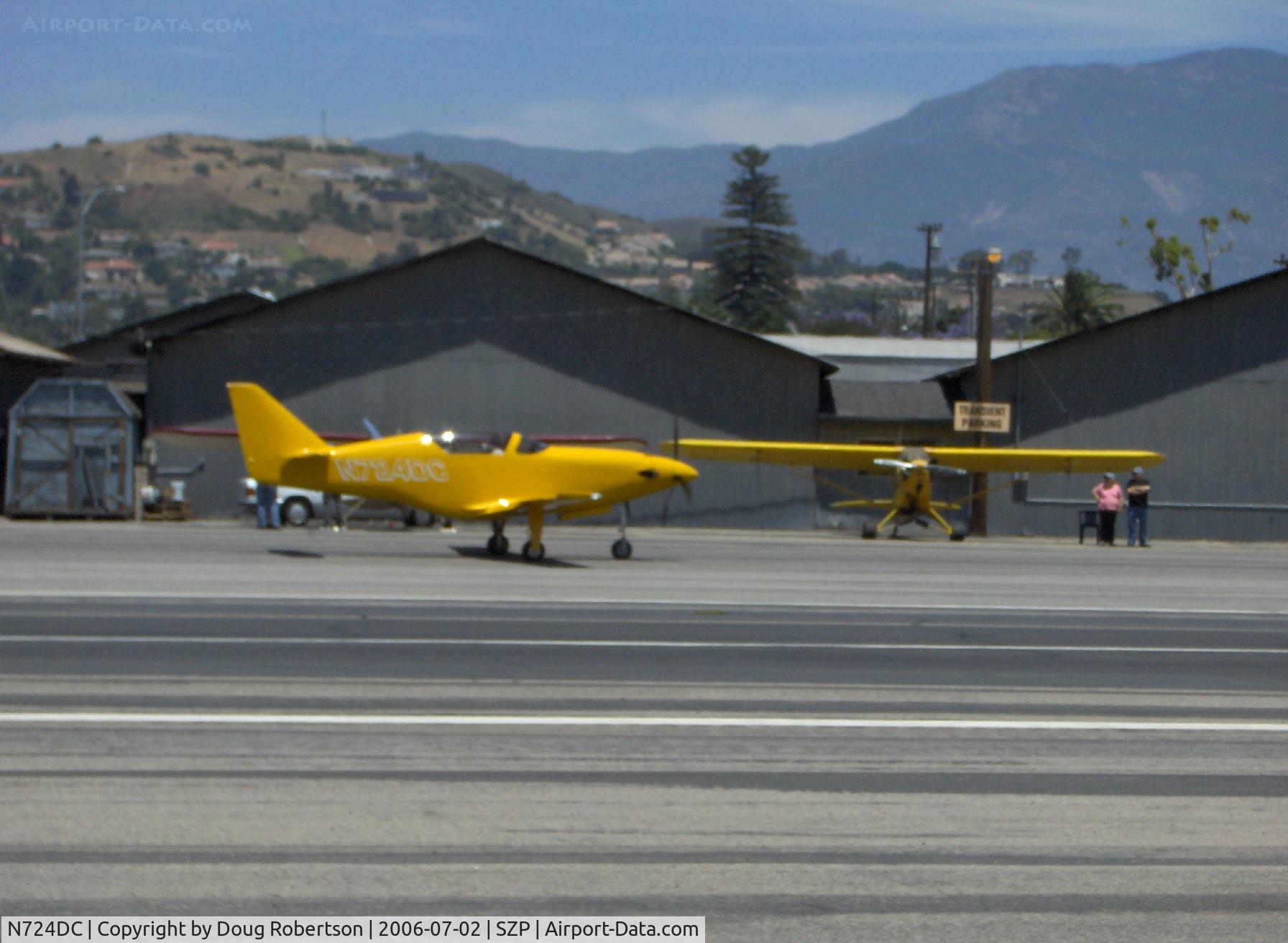 N724DC, 2005 Legend Aircraft Legend C/N 02, 2005 Gray/Sherick GRAY SPECIAL TURBINE LEGEND, Walter 601D turboprop 724 shp, taxi to Runway 22 for second takeoff