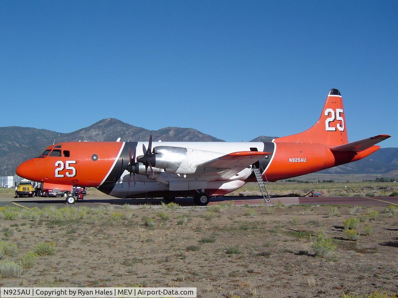 N925AU, 2010 Lockheed P-3A Aerostar C/N 185-5074, Andrew Fire