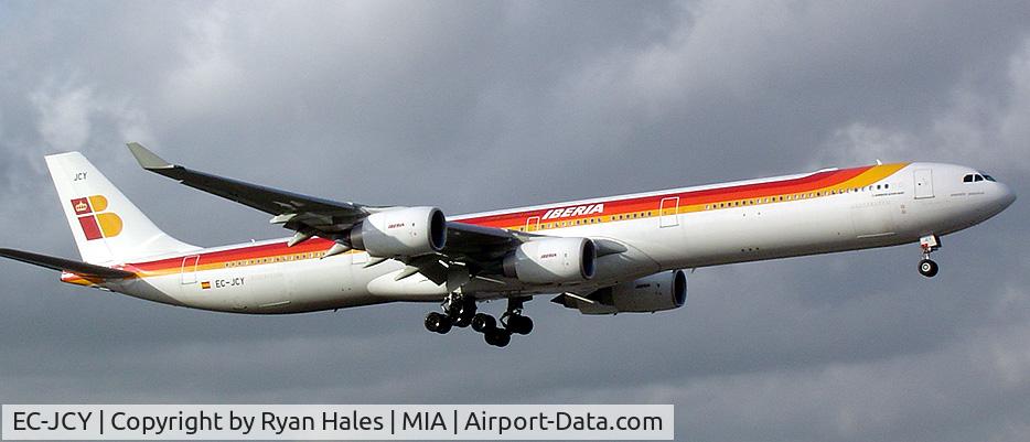EC-JCY, 2005 Airbus A340-642 C/N 617, So graceful!