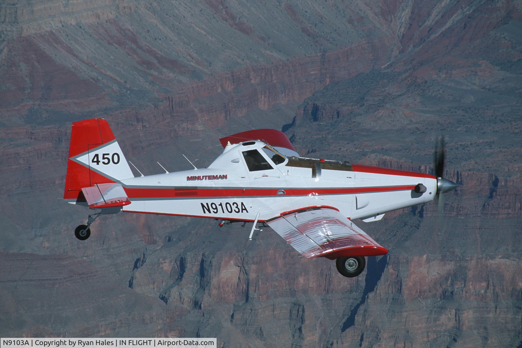 N9103A, Air Tractor AT-802A C/N Not found N9103A, Over the Grand Canyon