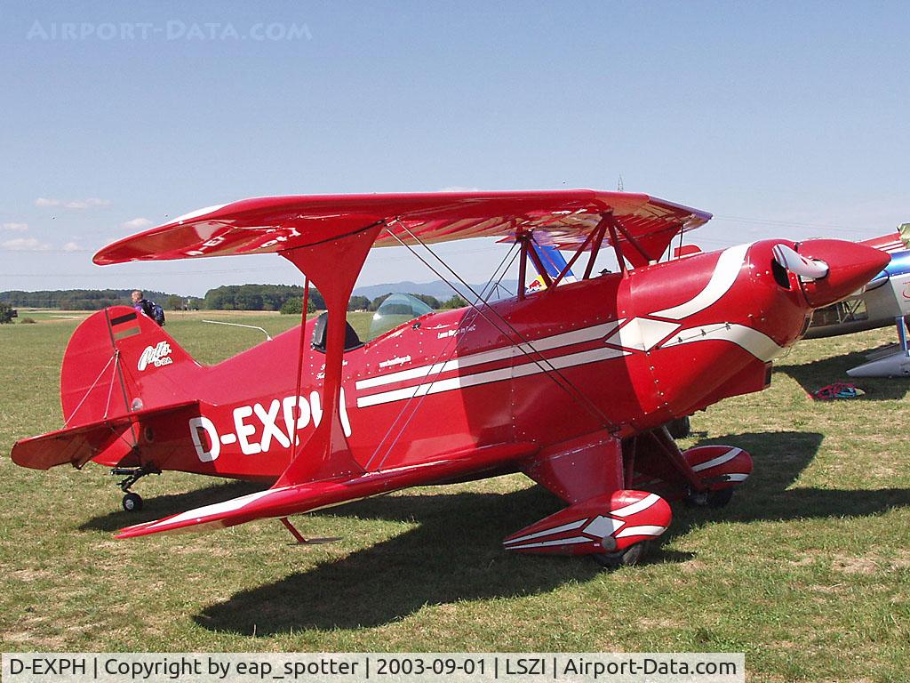 D-EXPH, 1972 Aerotek Pitts S-2A Special C/N 2015, Aerobatic championship Schupfart