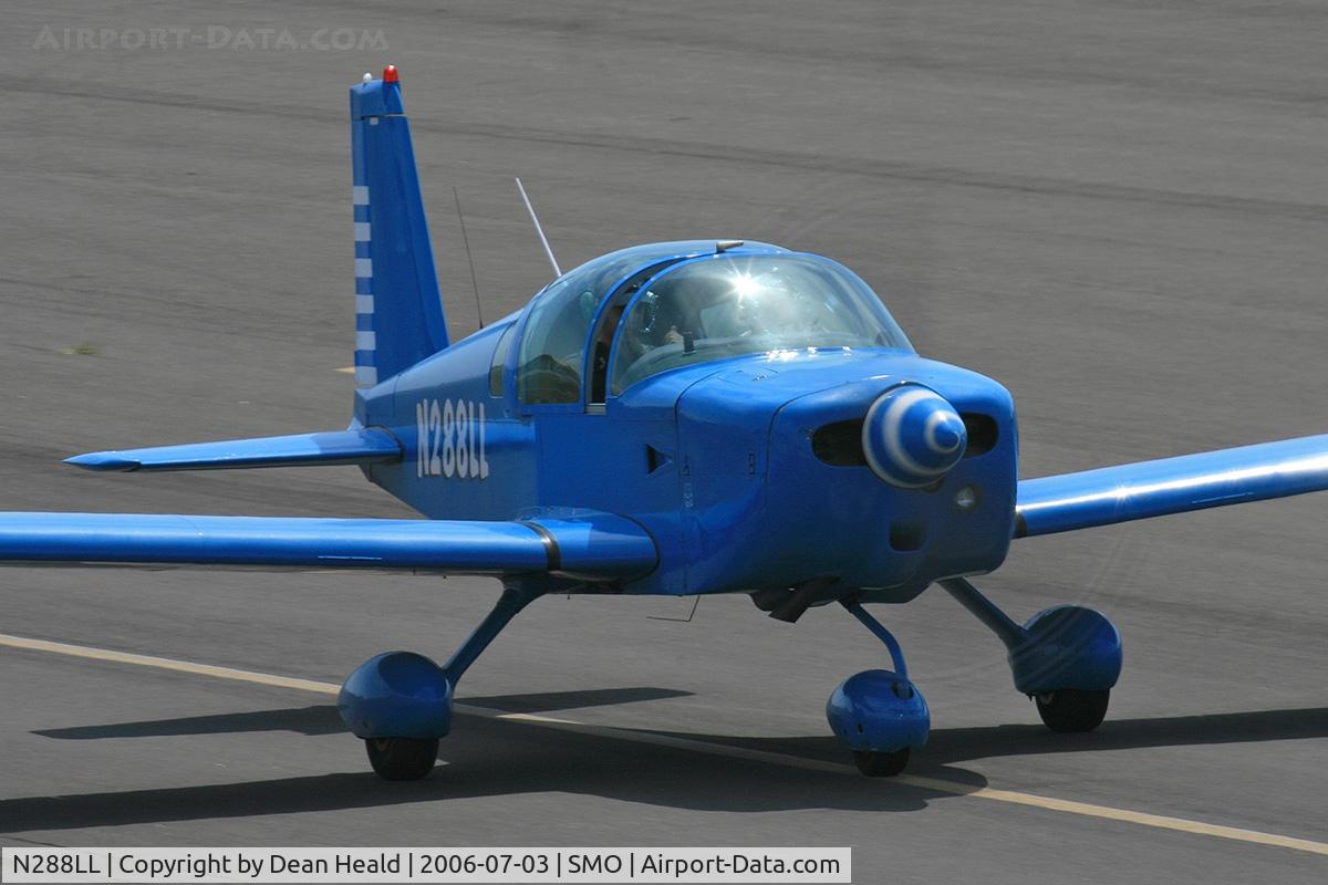 N288LL, 1974 Grumman American AA-1B Trainer C/N AA1B-0365, 1971 Grumman AA-1B taxiing to RWY 21 at Santa Monica Municipal Airport (KSMO) - Santa Monica, California.