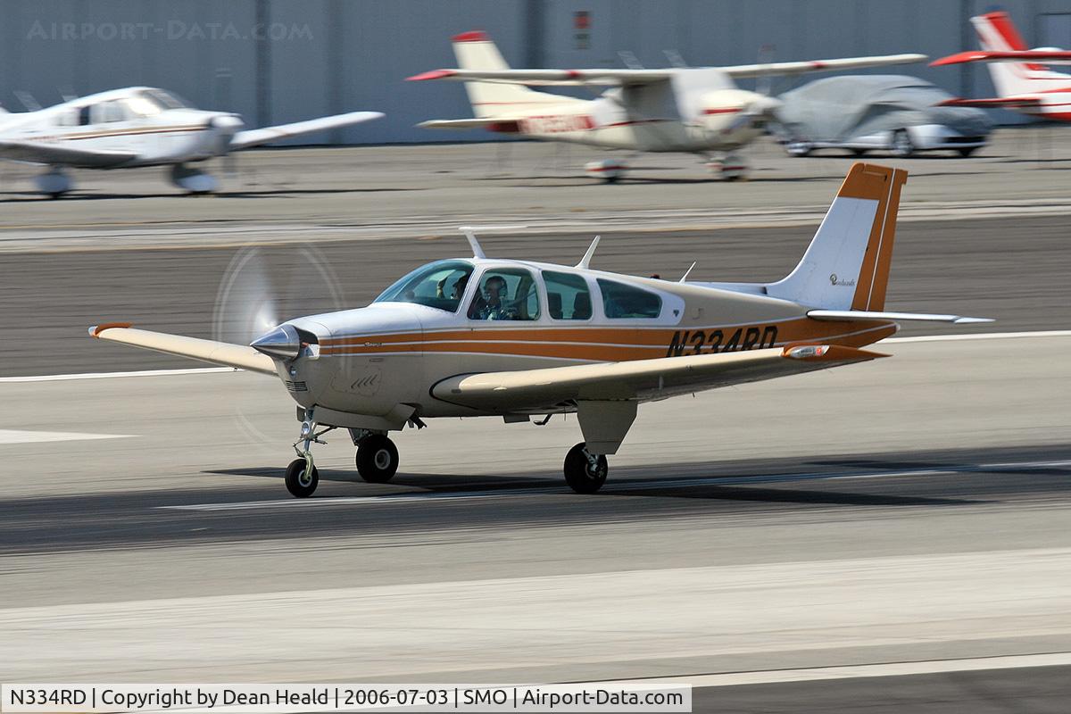 N334RD, 1978 Beech F33A Bonanza C/N CE-837, 1978 Beech F33A N334RD departing RWY 21.