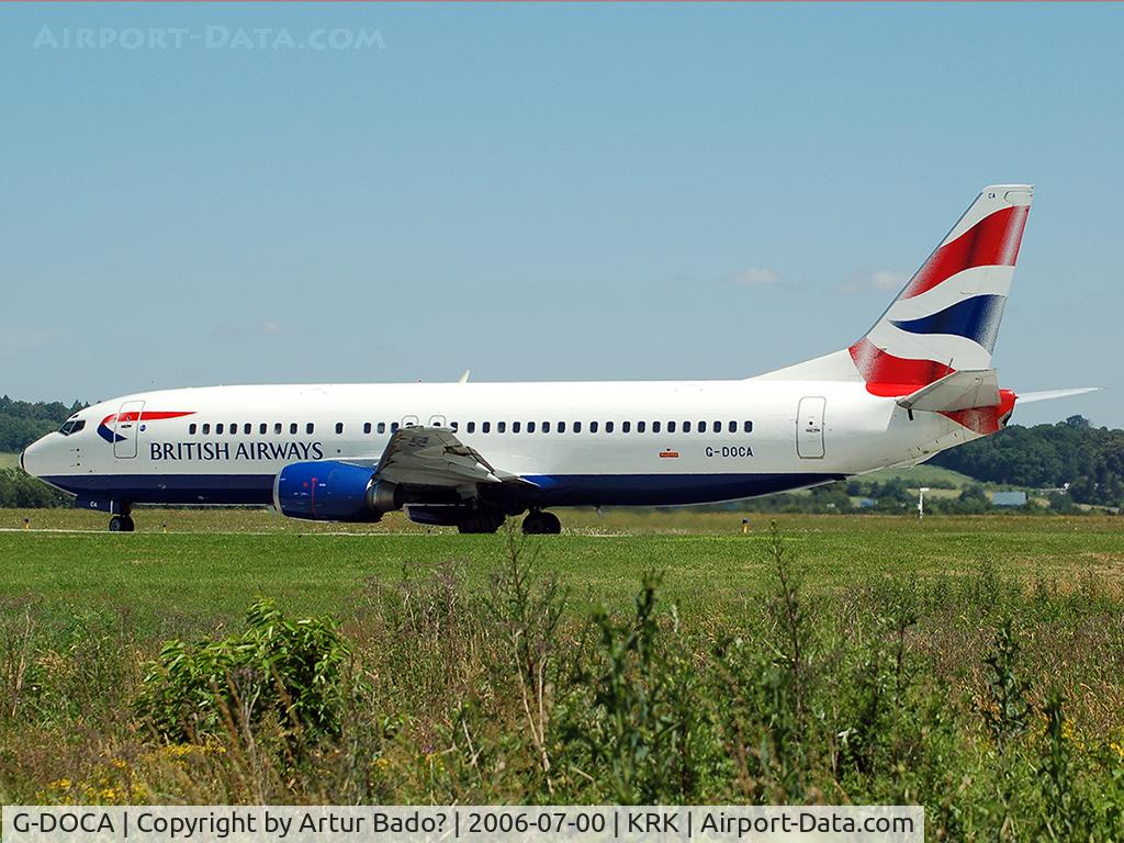 G-DOCA, 1991 Boeing 737-436 C/N 25267, British Airways